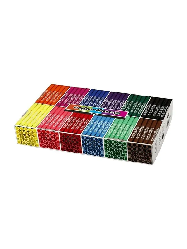 Creativ Company Large package with 12x24 colored Jumbo pens