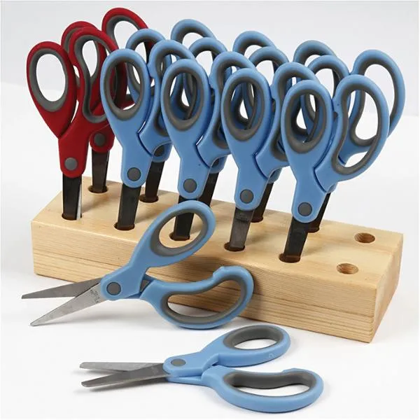 Creativ Company Children scissors with scissors block 12pcs