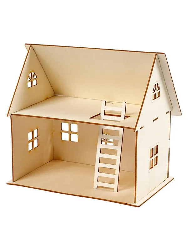 Creativ Company DIY Wooden Dollhouse