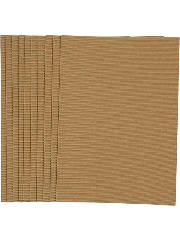 Creativ Company Ribbed Cardboard Color 120gr 10 Sheets