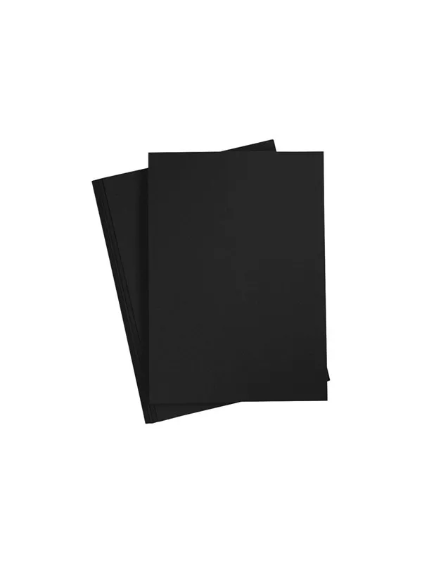 Creativ Company Creotime - cardboard - A4 - 20 sheets - coal black