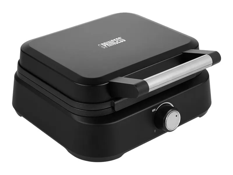 Princess Vaffeljern 132398 Iron Deluxe - waffle maker - matt black