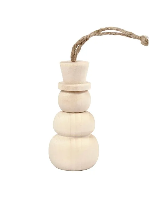 Creativ Company Wooden Hanger Snowman