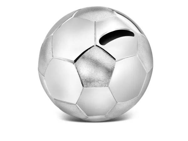 Zilverstad Savings Box Footbal Silver