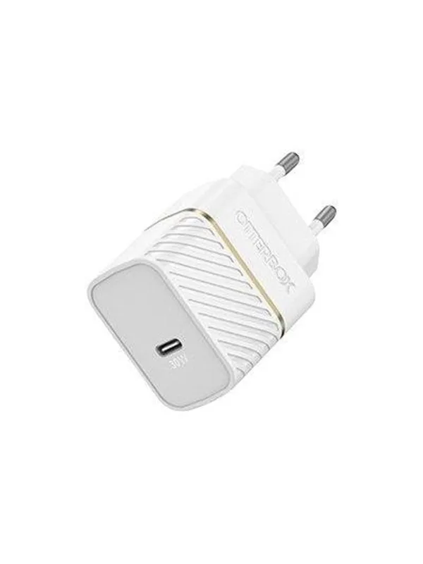 OtterBox EU Wall Charger 30W GaN - 1X USB-C 30W USB-PD White