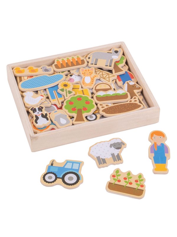 Bigjigs Farm Magnets 35 pcs.
