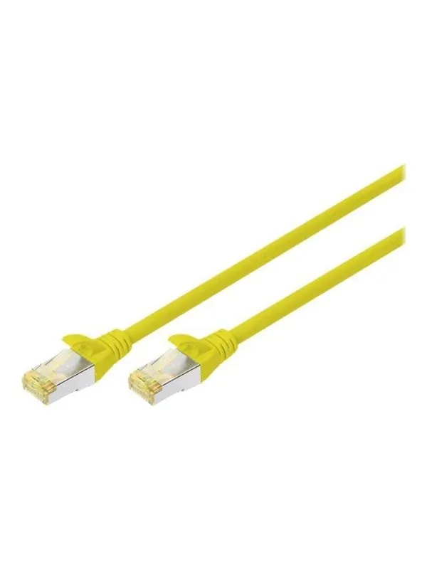 DIGITUS patch cable - 1 m - yellow - Gul - 1m