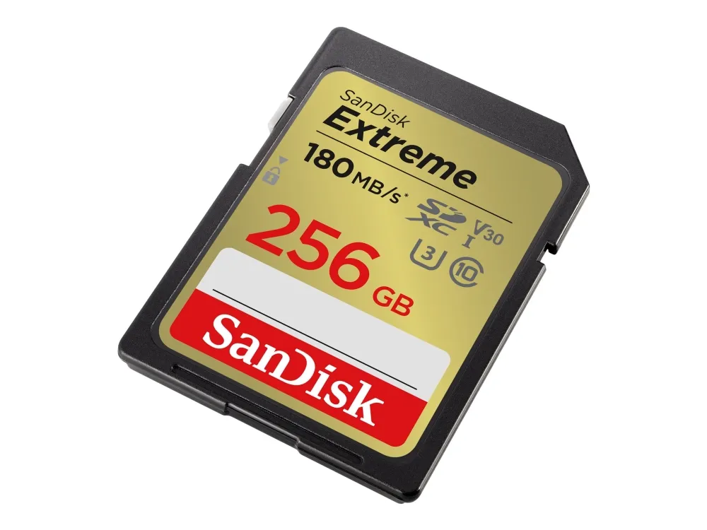 SANDISK Extreme SD - 180MB/s - 256GB