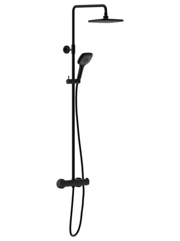 Damixa pine shower set matt black
