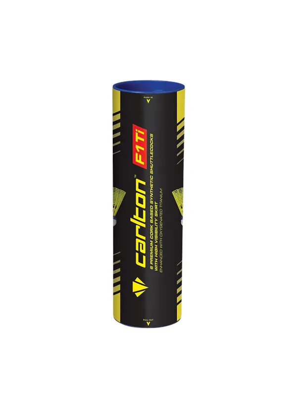Carlton F1  Ti  Badminton Ball yellow / cork
