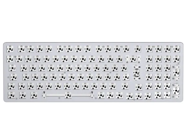 Glorious GMMK 2 - Full-Size 96% - Barebone - ISO - White - Gamingtastatur - Universal - Hvit