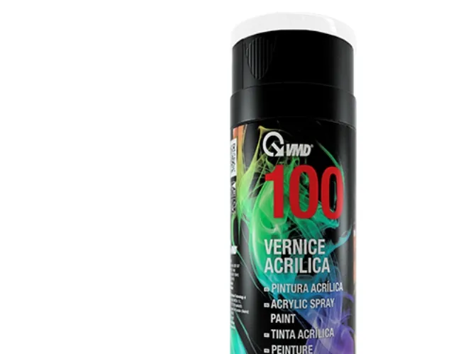 VMD 100 Spray paint White satin RAL9010 - 400ml