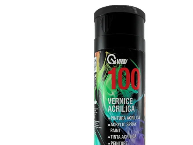 VMD 100 Spray paint Black matt RAL9005 - 400ml