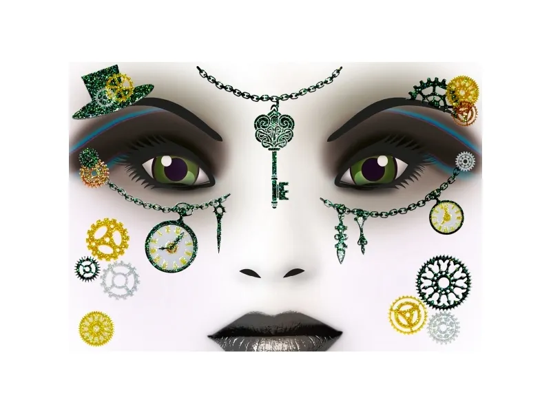 HERMA Face Art Sticker Steampunk Amelia