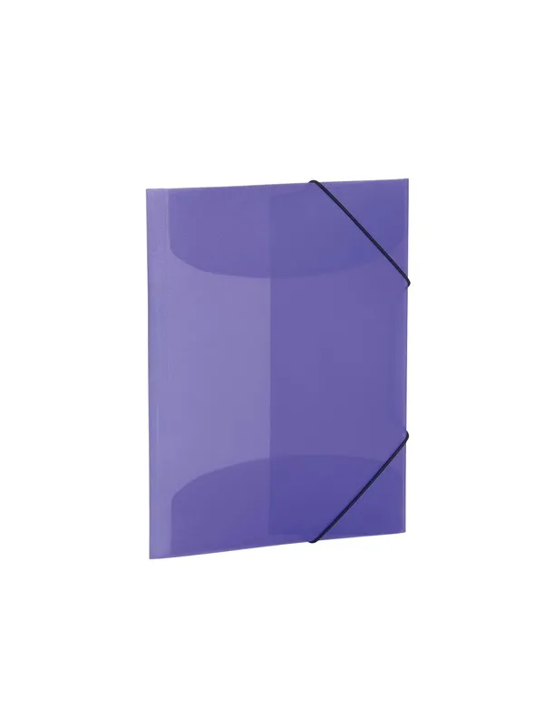 HERMA Elasticated folder A3 PP translucent violet