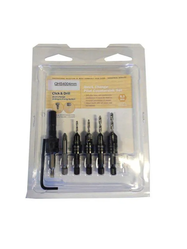 VOLTAGE countersink with drill 8 pcs.
