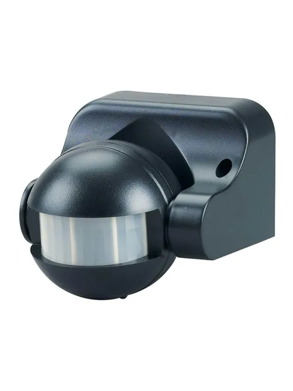 Gripo Motion sensor 180° IP44, Black