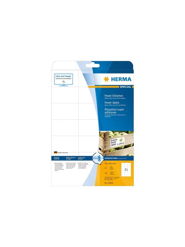 HERMA Special Power Labels