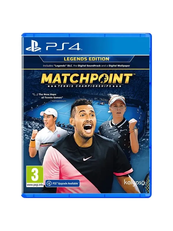 Matchpoint: Tennis Championships (Legends Edition) - Sony PlayStation 4 - Sport