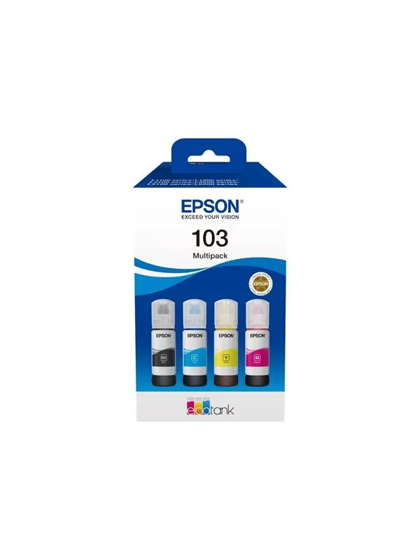 Epson 103 / C13T00S64A 4-Pack (Black / Yellow / Cyan / Magenta) Ink
