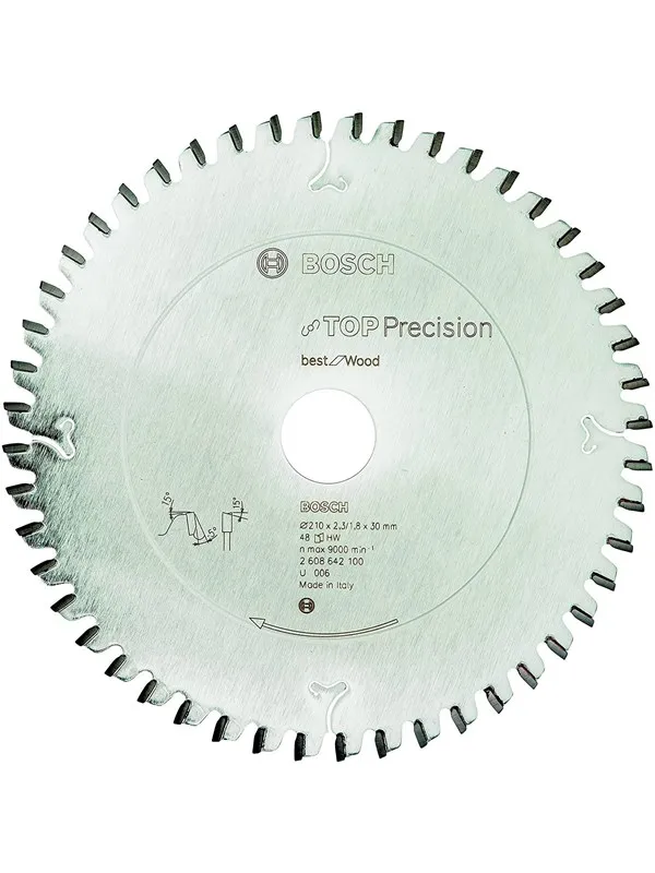 Bosch Circular Saw Blade Top Precision 210 x 2.3 x 30 mm