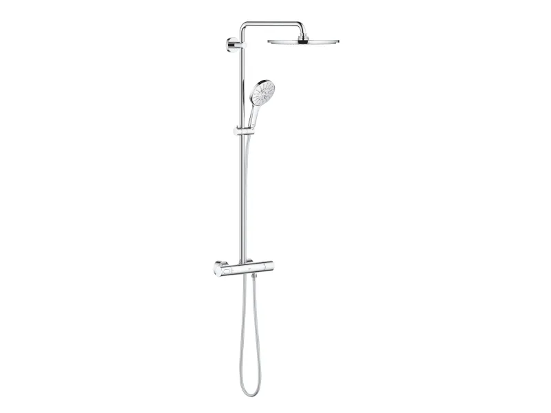 Grohe Rainshower SmartActive 310 shower system thermostat for wall chrome