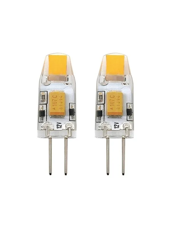 EGLO LED-lyspære 1.2W/827 100 lumen dimmable 2-pack G4