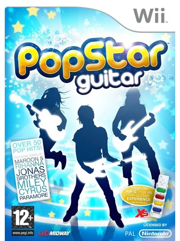 Pop Star Guitar - Nintendo Wii - Musikk