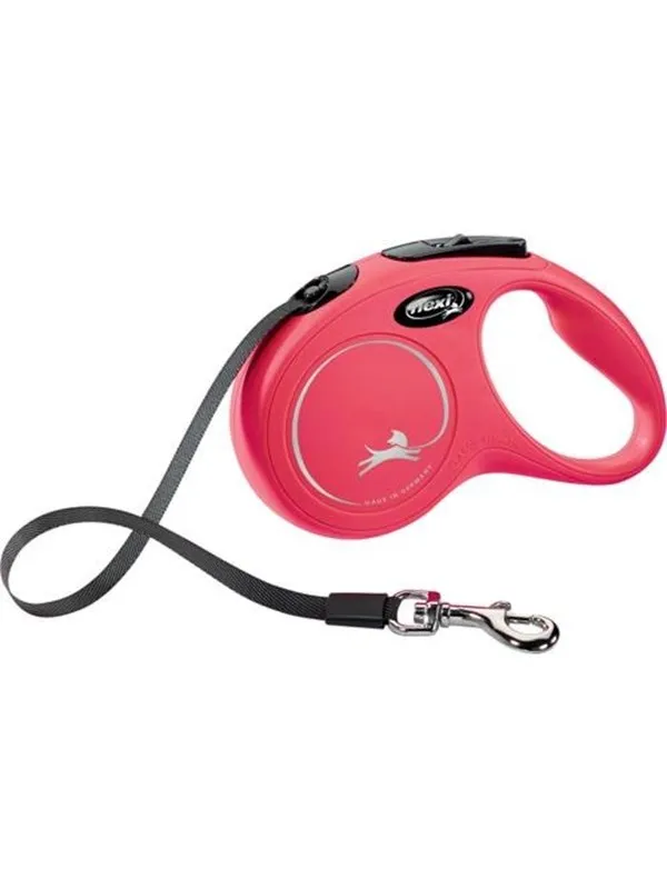 Flexi New CLASSIC S leash 5 m red