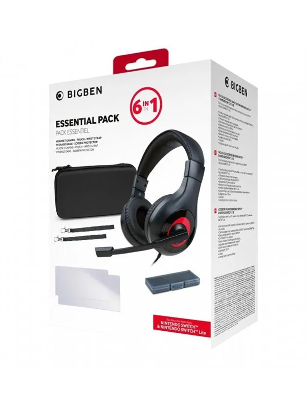 NACON Essential Pack for Switch - Miscellaneous Tilbehør til spillkonsoll - Nintendo Switch