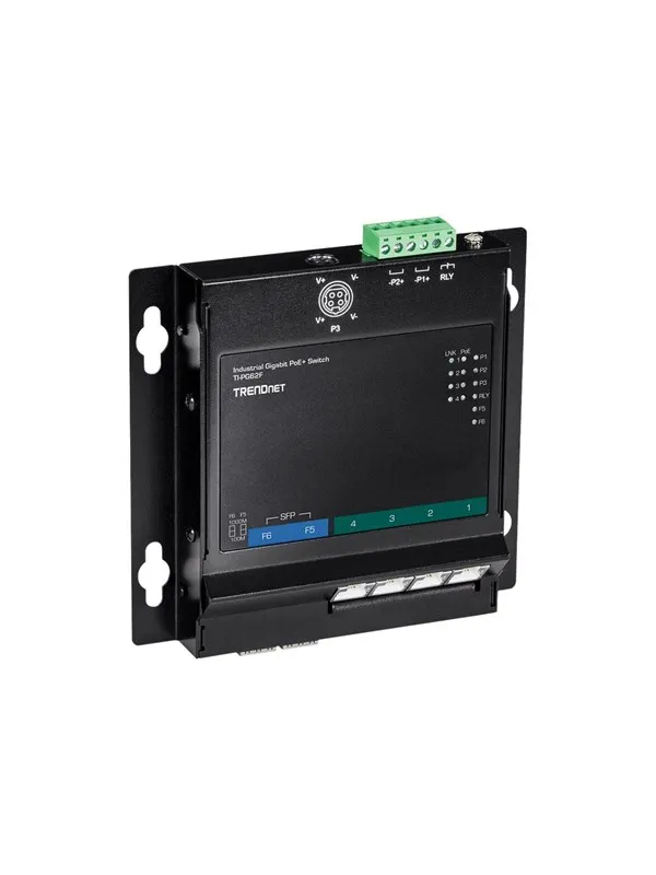 TRENDnet TI-PG62F - switch - 6 ports - unmanaged