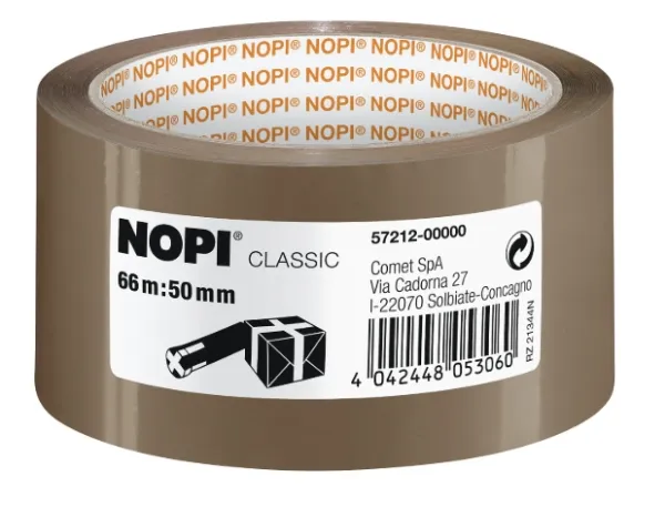Nopi Packaging Classic Tape Brown 66 mm : 50 mm