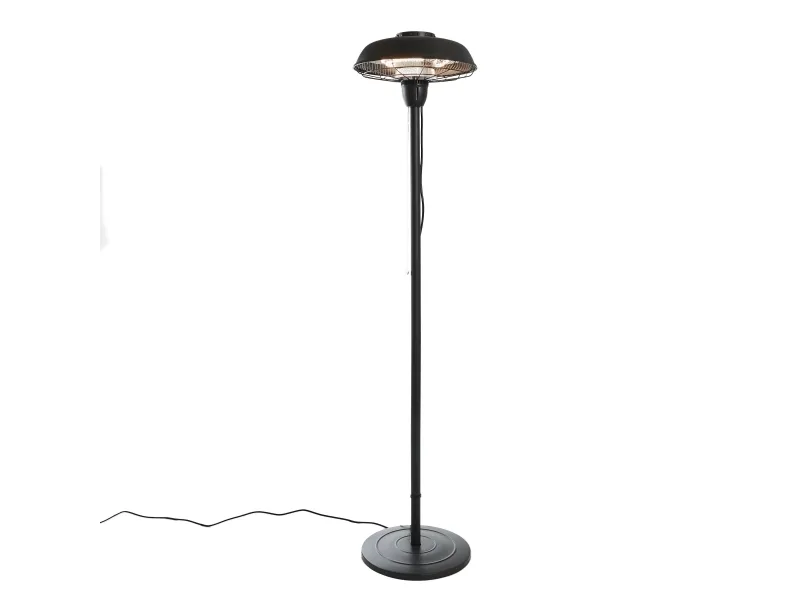 HORTUS Patio heater 900/2100 W floor model HA black
