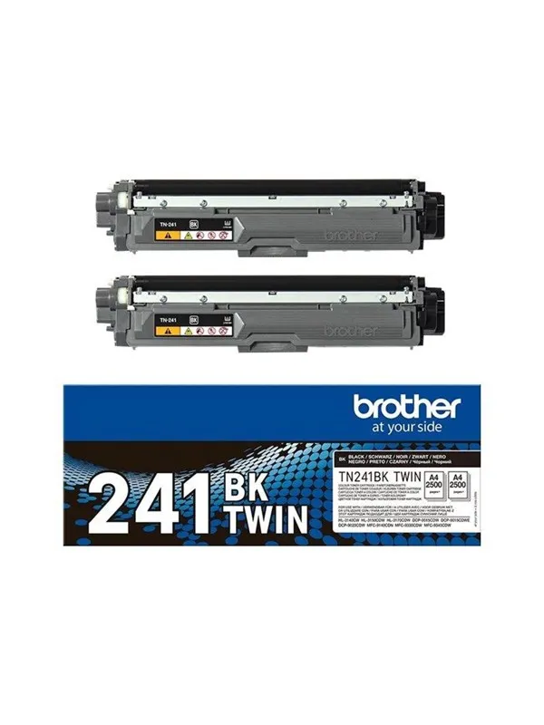 Brother TN241BKTWIN / TN241 2-Pack Black Toner