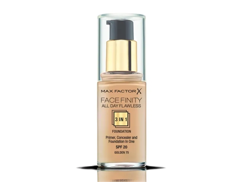 Max Factor Facefinity All Day Flawless 3-In-1 Foundation - 75 Beige 30 ml