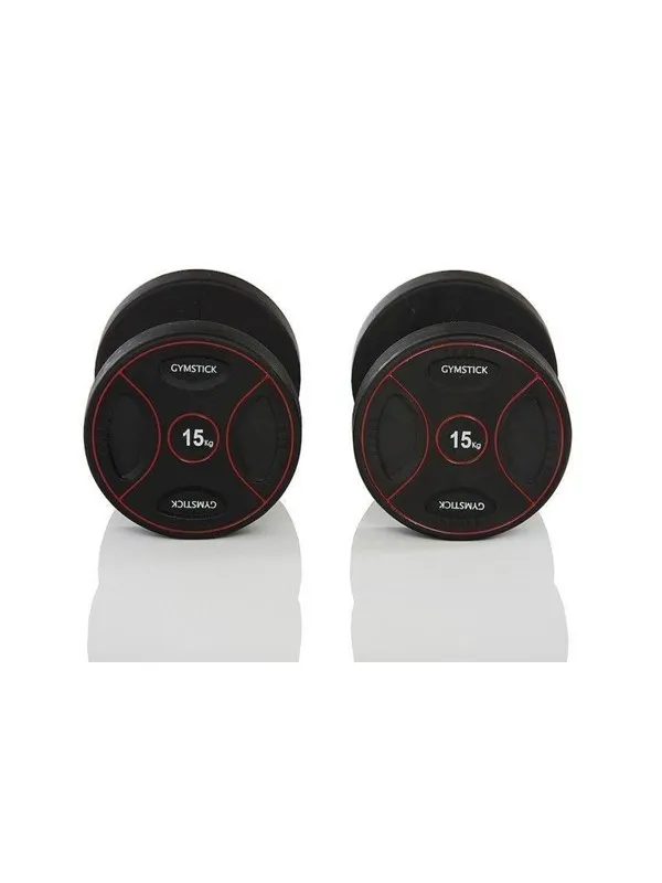 Gymstick Pro PU Dumbbells 2 x 15kg