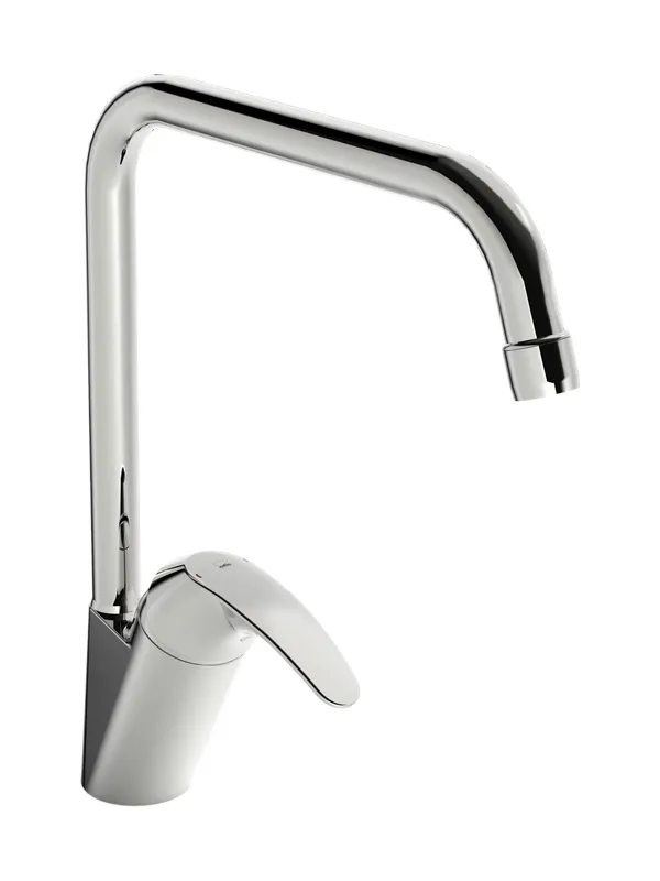 Oras Polara kitchen mixer with high spout chrome