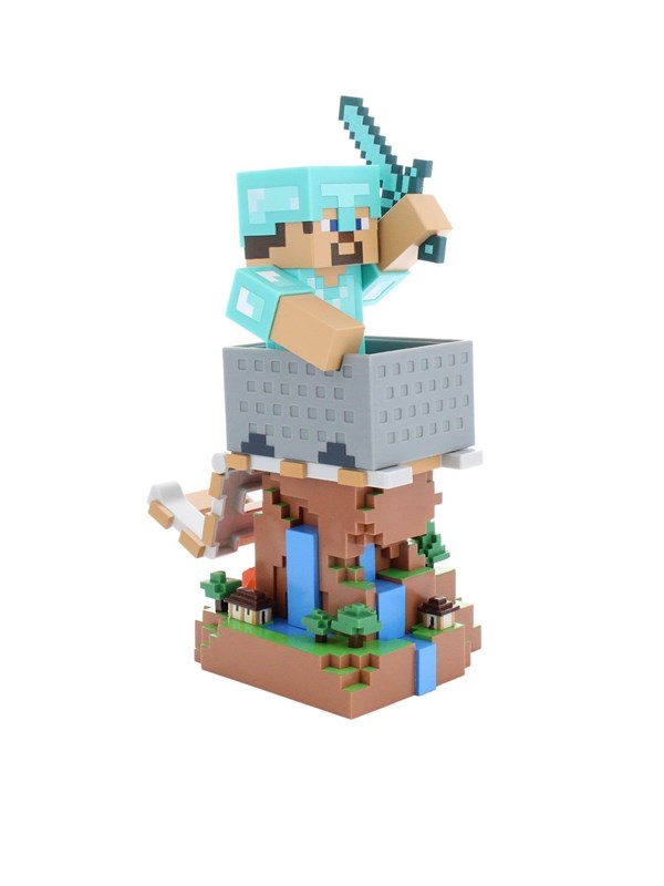 Cable Guys Minecraft: Steve In Diamond Armour R.E.S.T - Tilbehør til spillkonsoll
