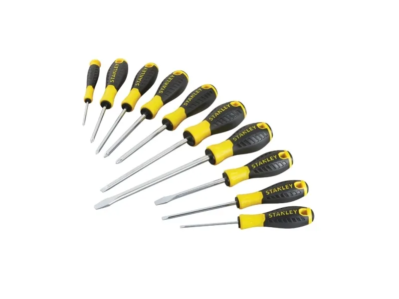 Stanley 10 Piece Essential Screwdriver Set