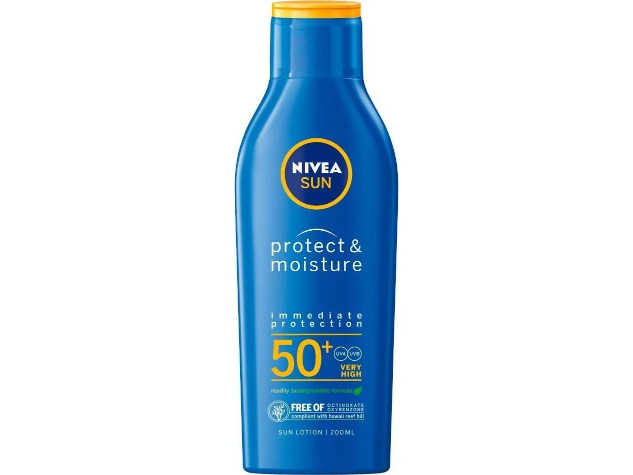 Nivea Sun Protect & Moisture SPF50+ Sunlotion