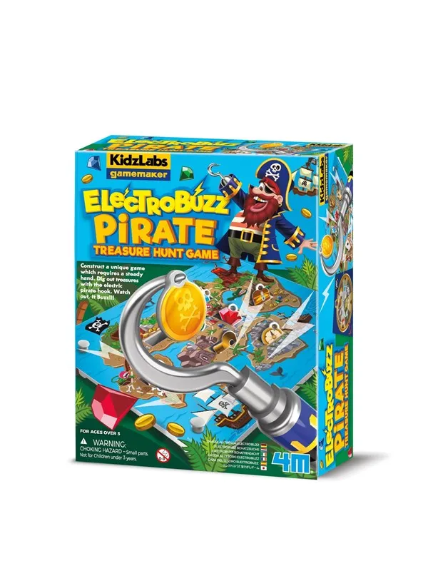 4M KidzLabs Gamemaker/ ElectroBuzz Pirate Treasure Hunt