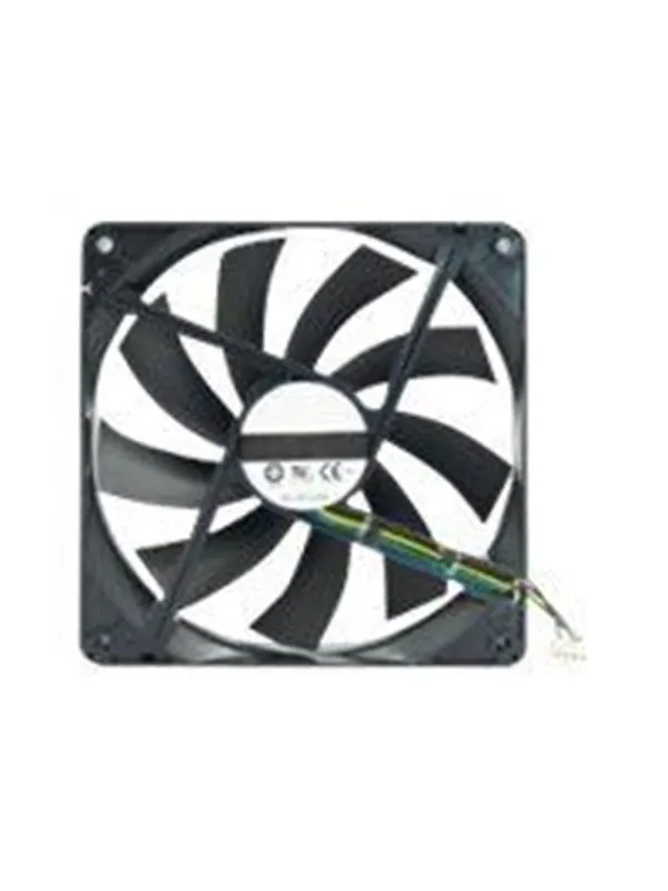 QNAP 140x140x25mm fan 12V 4PIN - Kabinettvifte - 140mm - Svart