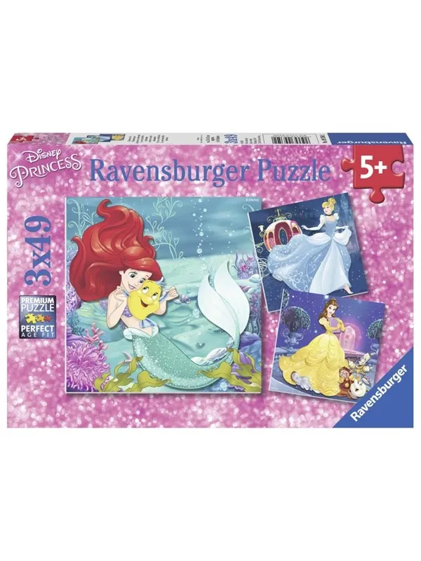 Ravensburger Princesses Adventure - 3x49p