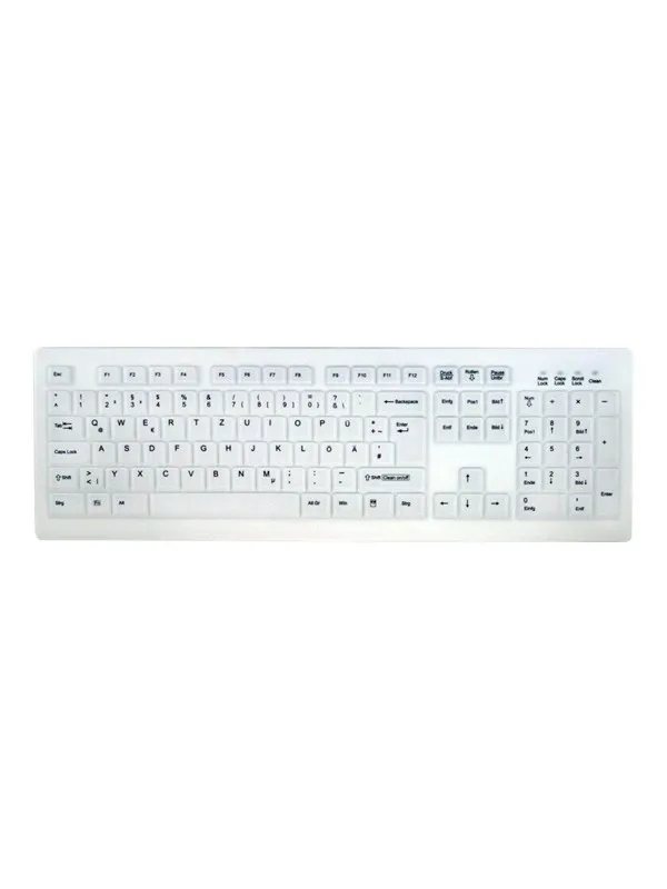 Cherry MedicalKey AK-C8100 Sanitizable - Tastatur - Tysk - Hvit
