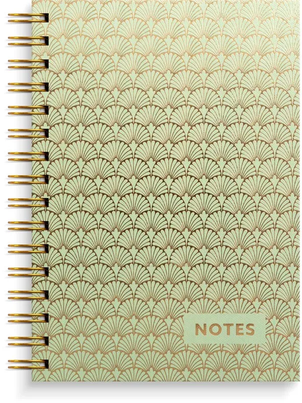 Burde Notesbog A5 Art Deco