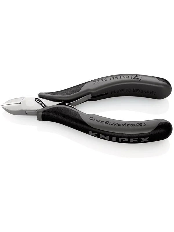 KNIPEX Elektronikk-sidekutter ESD