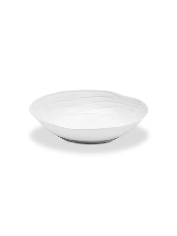 Pillivuyt Salad/pasta plate Boulogne 23 cm White