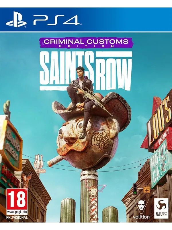 Saints Row - Criminal Customs Edition - Sony PlayStation 4 - Action/Adventure