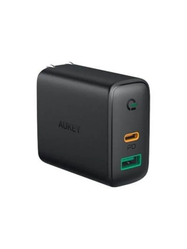 Aukey PA-D1 power adapter - USB USB-C - 30 Watt