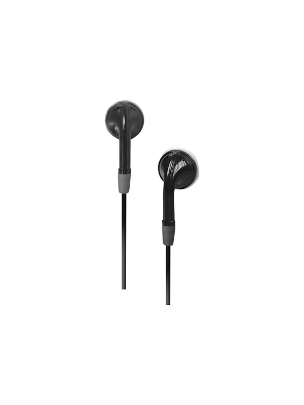 SBS Earset wired stereo Duo jack 3.5 mm with microphone and answer button - Black